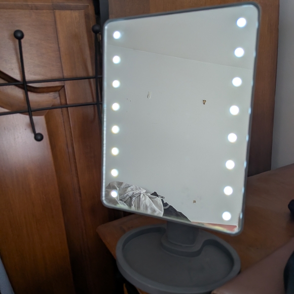 Gray LED Vanity Mirror - Picture 2 of 3
